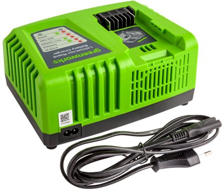 Быстрое зарядное устройство Greenworks G40UC5, 40V, 5А