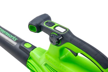Воздуходув-Садовый Пылесос аккумуляторный GREENWORKS GD40BVII, 40V, бесщеточный