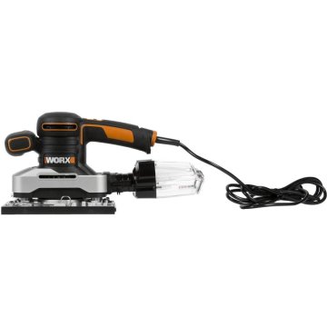 Виброшлифмашина WORX WX642.1 электрическая 220V 270Вт, в кейсе