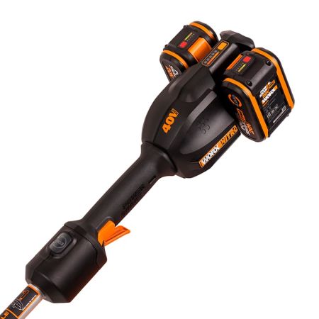 Триммер аккумуляторный бесщёточный WORX WG185E, 40В, 38см