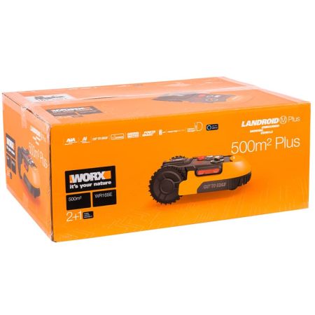 Робот газонокосилка WORX Landroid M Plus WR165E, 500 кв.м
