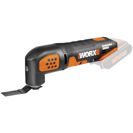Реноватор WORX WX682.9 аккумуляторный 20V, Без аккумулятора и зарядного устройства
