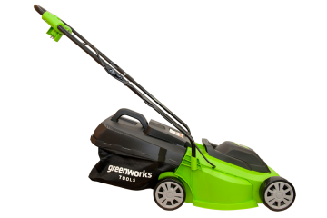 Газонокосилка электрическая GREENWORKS GLM1232, 1200W, 33 см