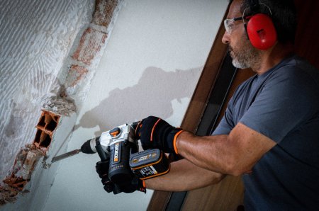 Перфоратор WORX WX392.9 аккумуляторный 20V 2,2Дж, Без аккумулятора и зарядного устройства Перфоратор WORX WX392.9 аккумуляторный 20V 2,2Дж, Без аккумулятора и зарядного устройства