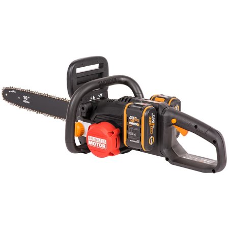 Цепная пила аккумуляторная WORX NITRO WG385E.9 40V, 40 см, бесщеточная, Без аккумулятора и зарядного устройства