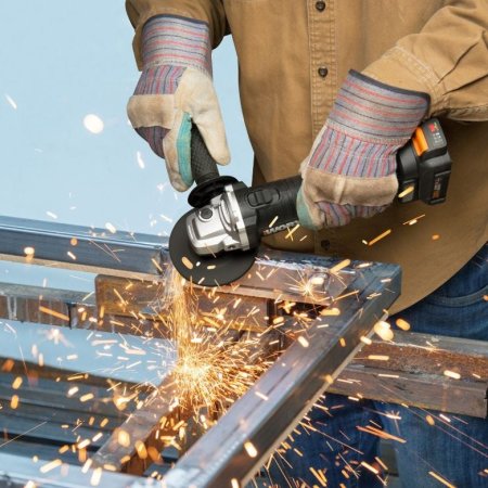 Угловая шлифмашина WORX WX812.9 аккумуляторная 20V, 125мм, бесщеточная, Без аккумулятора и зарядного устройства