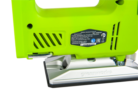 Лобзик аккумуляторный GREENWORKS G24JS, 24V, без аккумулятора и ЗУ