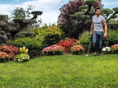 Кусторез электрический WG212E.1, 51 см, 500 Вт, Без аккумулятора и зарядного устройства