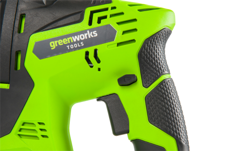 Перфоратор аккумуляторный GREENWORKS G24HD, 24V, без аккумулятора и ЗУ