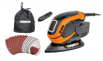 Мультифункциональная шлифмашина WORX D-Tail WX648 электрическая 220V 65Вт