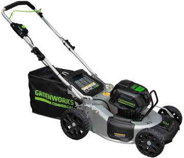 Газонокосилка аккумуляторная GREENWORKS GD82LM51, 82V, 51 см, бесщеточная, без аккумулятора и ЗУ