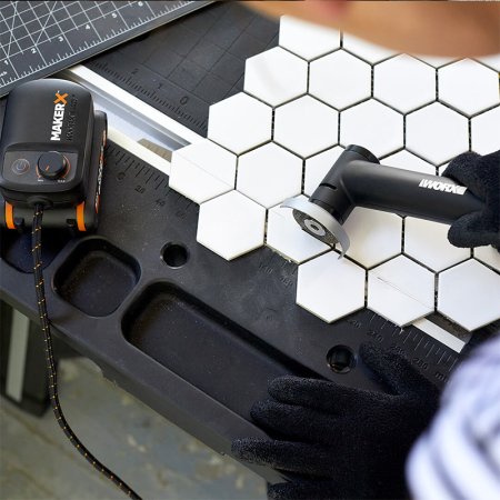 Адаптер WORX WA7160 20V для MAKER X без USB, Без аккумулятора и зарядного устройства