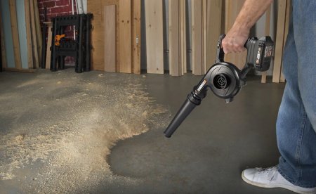 Воздуходувка аккумуляторная WORX WX094.9, 20В, 250 км/ч, Без аккумулятора и зарядного устройства