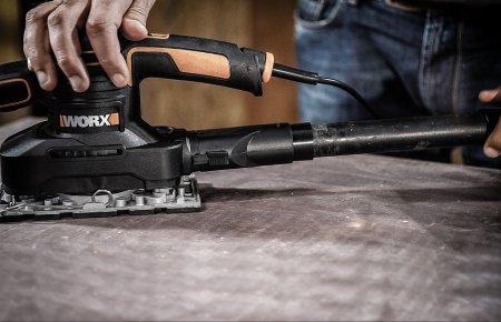 Виброшлифмашина WORX WX641 электрическая 220V, 250Вт Виброшлифмашина WORX WX641 электрическая 220V, 250Вт