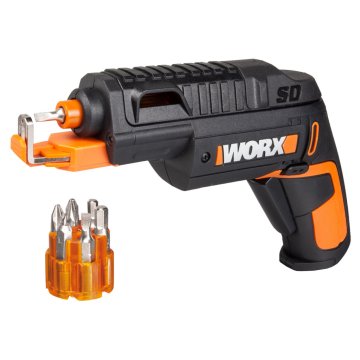 Отвертка WORX WX255 4V SD Slide Driver аккумуляторная с ЗУ и набором бит (6шт)