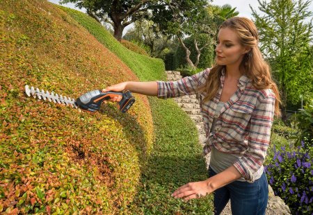 Ножницы для стрижки травы и кустарников WORX WG801E.9, Без аккумулятора и зарядного устройства