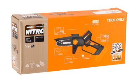 Пила аккумуляторная бесщёточная WORX WG325E