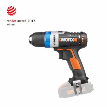 Умная дрель-шуруповерт аккумуляторная WORX WX178.9 AiDrill, 20Нм, 20В