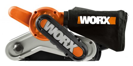 Ленточная шлифмашина WORX WX661.1 электрическая 220V, 950Вт