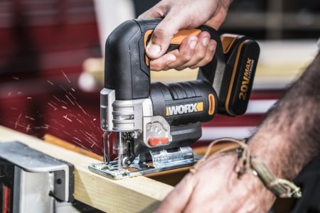 Лобзик WORX WX543.9 аккумуляторный 20V, Без аккумулятора и зарядного устройства Лобзик WORX WX543.9 аккумуляторный 20V, Без аккумулятора и зарядного устройства