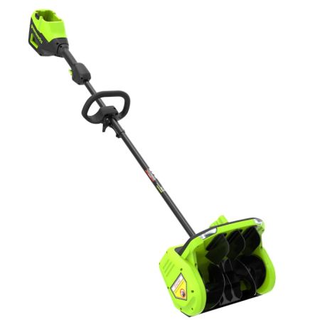 Снегоуборочная лопата GREENWORKS GD60SS2, 60V, 30 см, с регулируемым направлением выброса, бесщеточная Снегоуборочная лопата GREENWORKS GD60SS2, 60V, 30 см, с регулируемым направлением выброса, бесщеточная