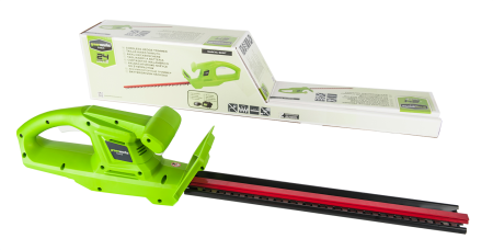 Кусторез аккумуляторный GREENWORKS G24HT BASIC, 24V, 47см, без аккумулятора и ЗУ