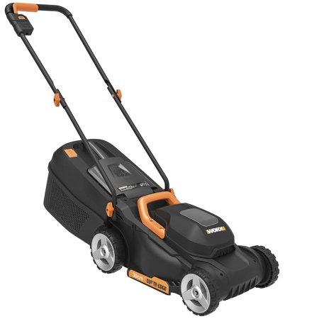 Газонокосилка WORX WG730E.9 20V 30см аккумуляторная бесщеточная, 1 аккумулятор 4 Ач + зарядное устройство