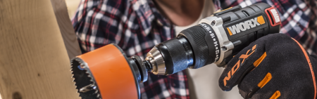 Дрель-шуруповерт WORX BL WX175.9 аккумуляторная, 60Нм, 20В, бесщеточная, Без аккумулятора и зарядного устройства