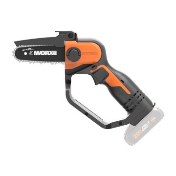 Цепная пила компактная аккумуляторная WORX WG324E.9 20V, 12 см