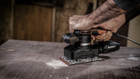 Виброшлифмашина WORX WX641 электрическая 220V, 250Вт Виброшлифмашина WORX WX641 электрическая 220V, 250Вт