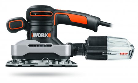 Виброшлифмашина WORX WX642.1 электрическая 220V 270Вт, в кейсе