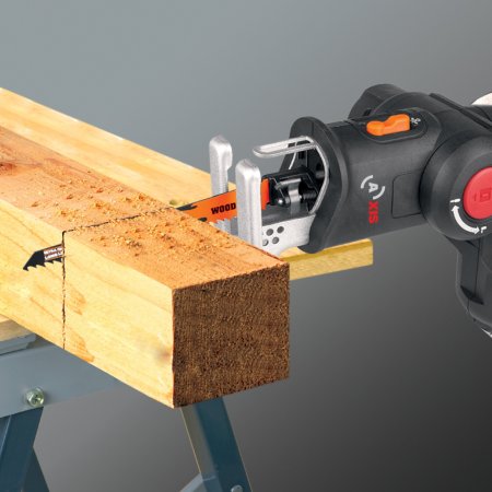 Лобзик – сабельная пила 2-в-1 WORX Axis WX550.9 аккумуляторный 20V, Без аккумулятора и зарядного устройства Лобзик – сабельная пила 2-в-1 WORX Axis WX550.9 аккумуляторный 20V, Без аккумулятора и зарядного устройства